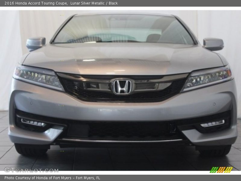 Lunar Silver Metallic / Black 2016 Honda Accord Touring Coupe