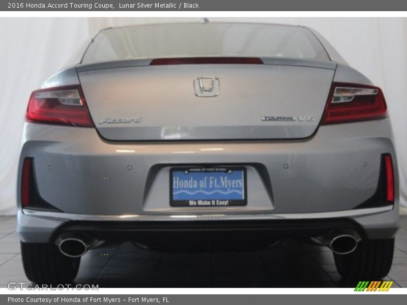 Lunar Silver Metallic / Black 2016 Honda Accord Touring Coupe