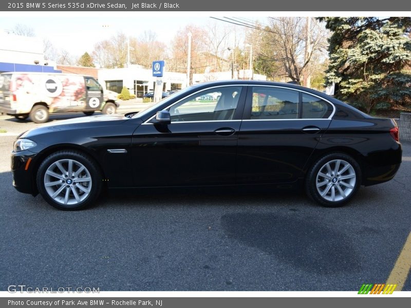 Jet Black / Black 2015 BMW 5 Series 535d xDrive Sedan