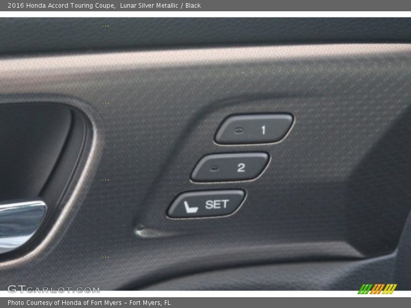 Lunar Silver Metallic / Black 2016 Honda Accord Touring Coupe