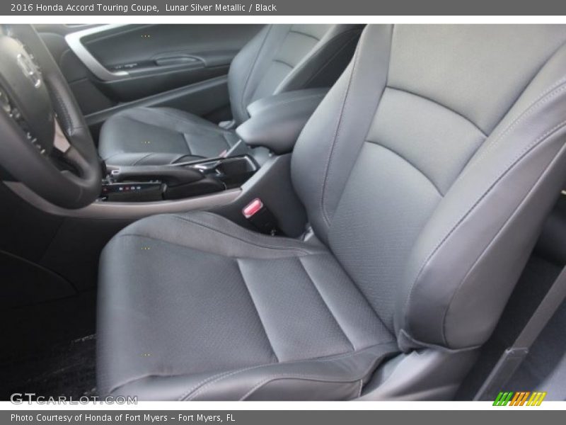 Lunar Silver Metallic / Black 2016 Honda Accord Touring Coupe