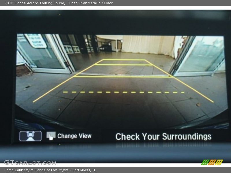 Lunar Silver Metallic / Black 2016 Honda Accord Touring Coupe