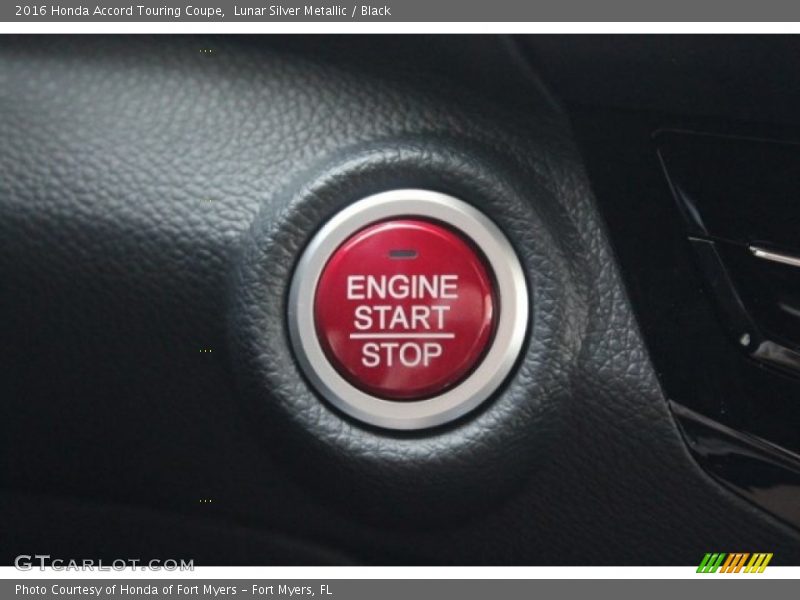 Lunar Silver Metallic / Black 2016 Honda Accord Touring Coupe