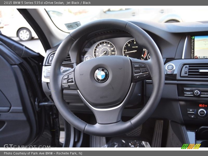 Jet Black / Black 2015 BMW 5 Series 535d xDrive Sedan