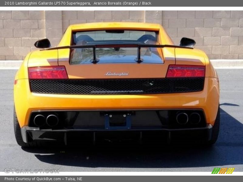 Arancio Borealis (Orange) / Black 2010 Lamborghini Gallardo LP570 Superleggera