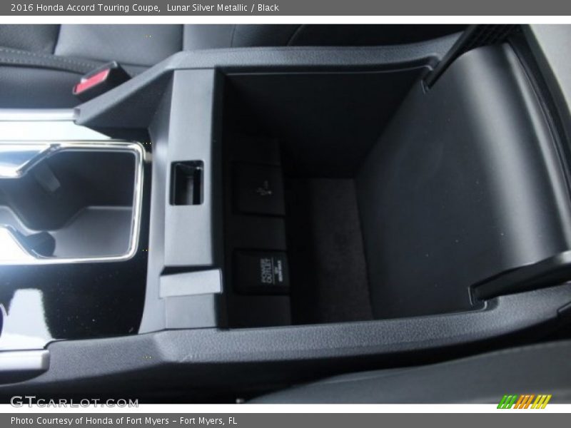 Lunar Silver Metallic / Black 2016 Honda Accord Touring Coupe