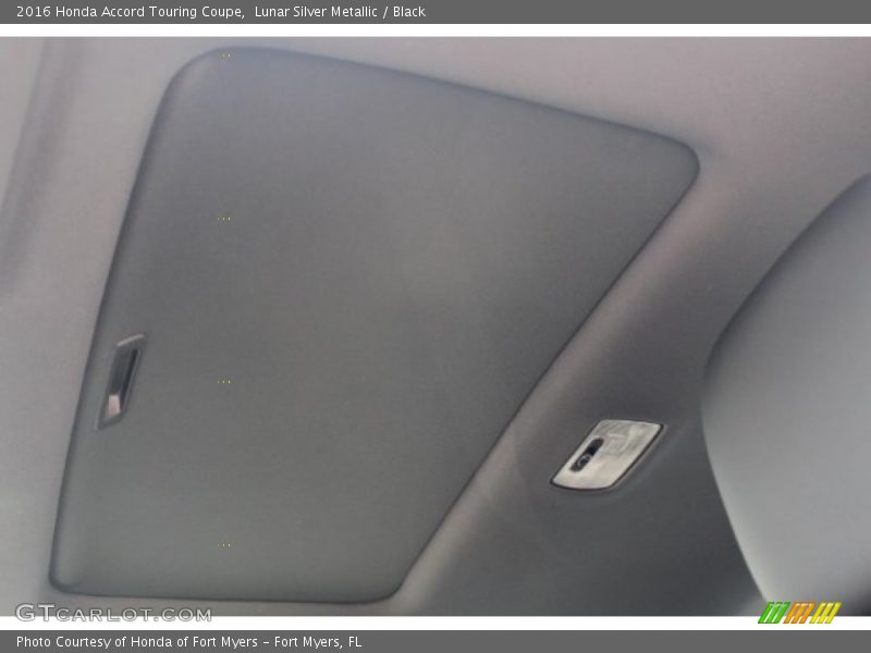 Lunar Silver Metallic / Black 2016 Honda Accord Touring Coupe