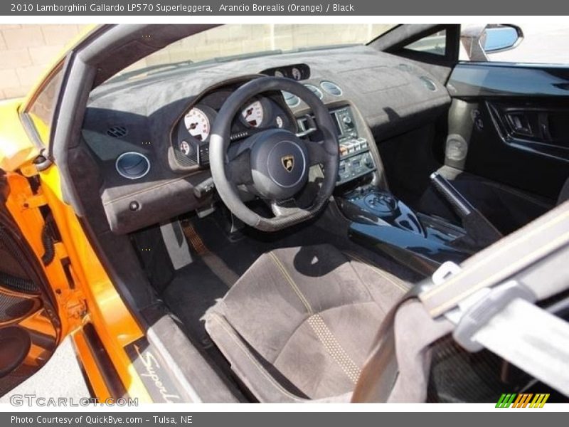 Black Interior - 2010 Gallardo LP570 Superleggera 