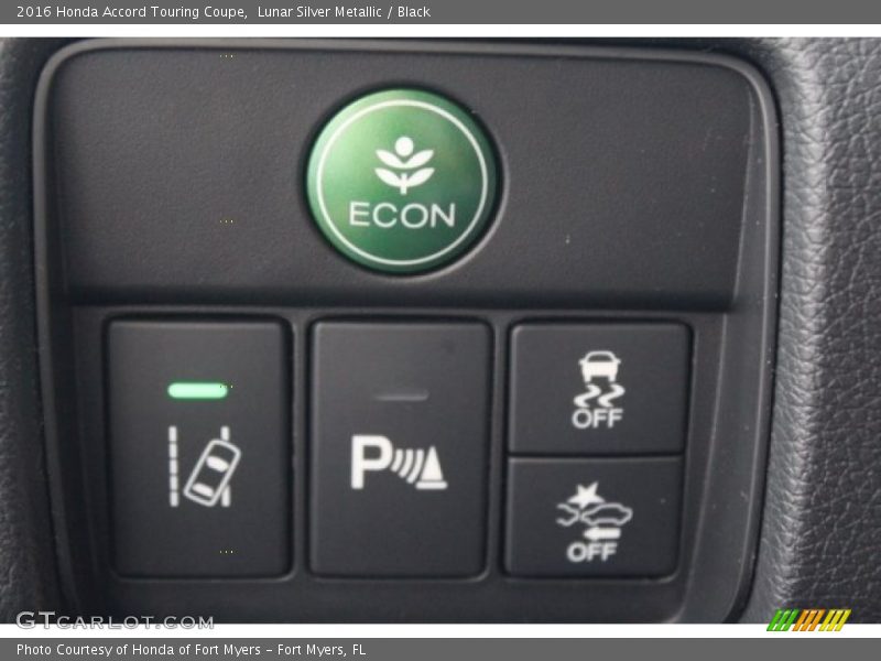 Lunar Silver Metallic / Black 2016 Honda Accord Touring Coupe
