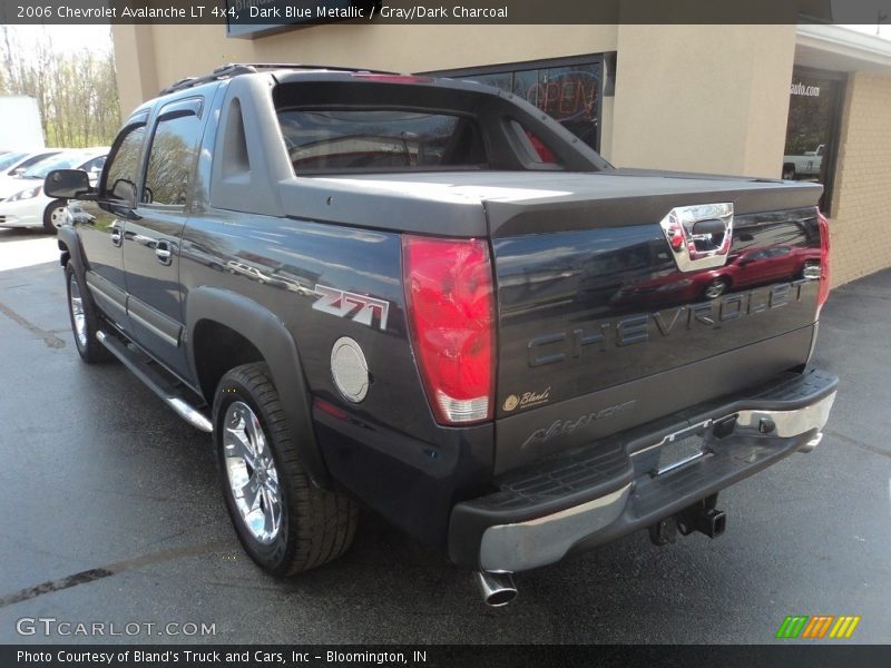 Dark Blue Metallic / Gray/Dark Charcoal 2006 Chevrolet Avalanche LT 4x4