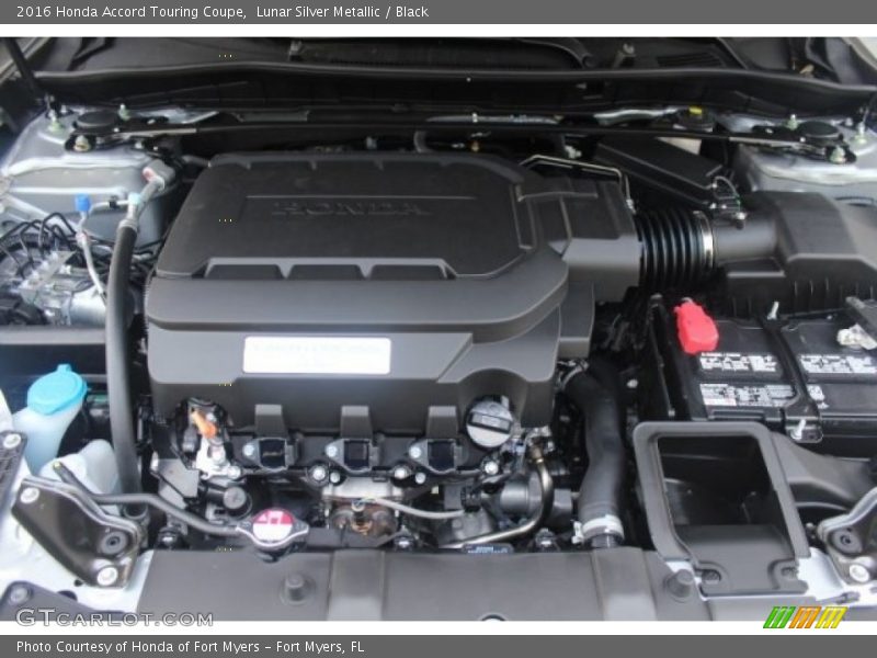 Lunar Silver Metallic / Black 2016 Honda Accord Touring Coupe