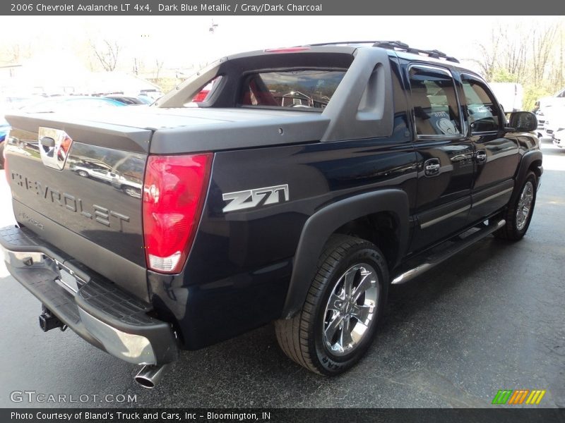 Dark Blue Metallic / Gray/Dark Charcoal 2006 Chevrolet Avalanche LT 4x4