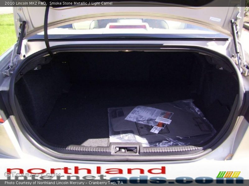 Smoke Stone Metallic / Light Camel 2010 Lincoln MKZ FWD