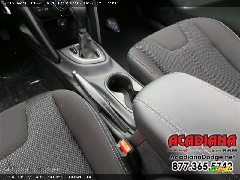 Bright White / Black/Light Tungsten 2016 Dodge Dart SXT Rallye