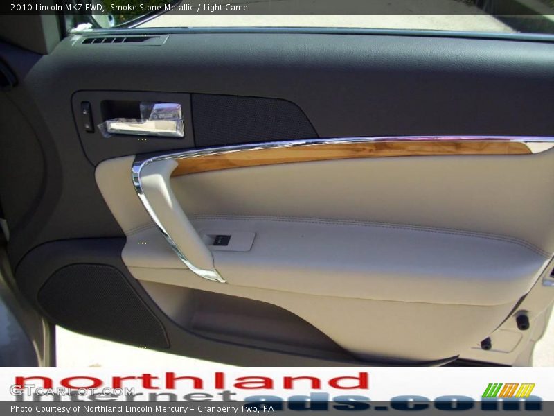 Smoke Stone Metallic / Light Camel 2010 Lincoln MKZ FWD