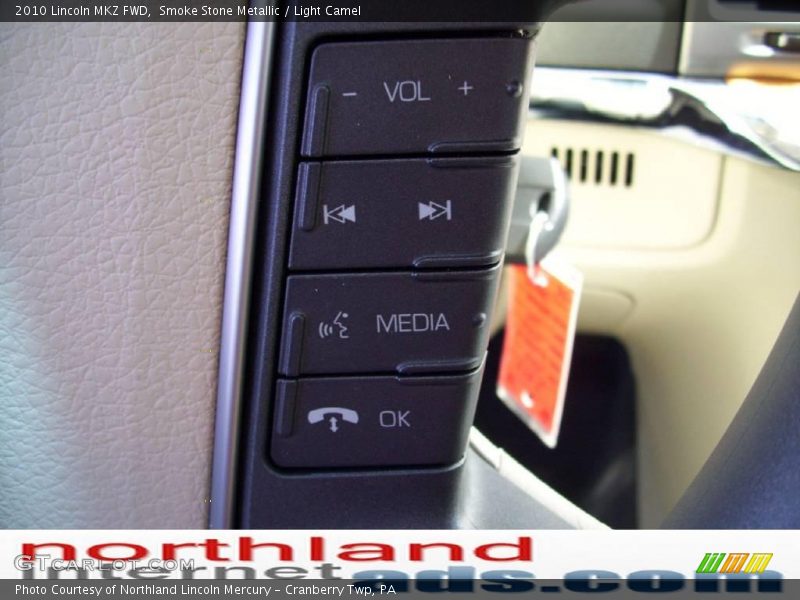 Smoke Stone Metallic / Light Camel 2010 Lincoln MKZ FWD