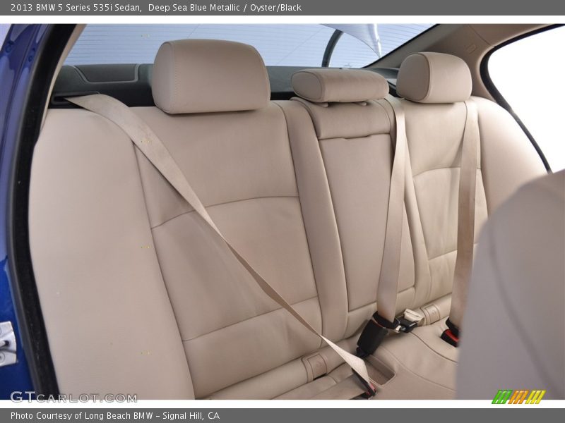 Deep Sea Blue Metallic / Oyster/Black 2013 BMW 5 Series 535i Sedan
