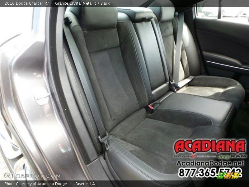 Granite Crystal Metallic / Black 2016 Dodge Charger R/T