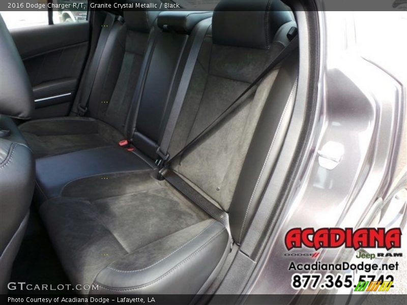 Granite Crystal Metallic / Black 2016 Dodge Charger R/T