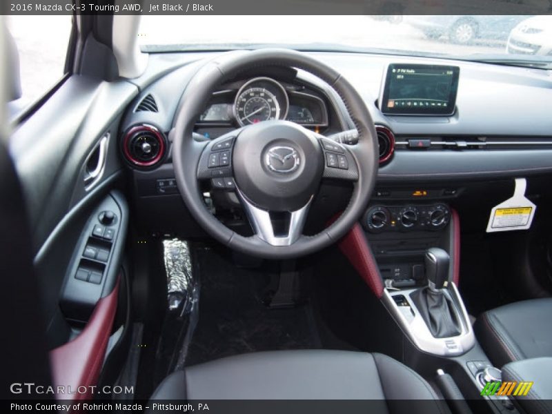 Jet Black / Black 2016 Mazda CX-3 Touring AWD