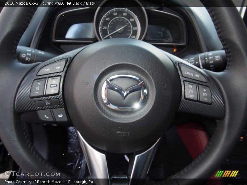 Jet Black / Black 2016 Mazda CX-3 Touring AWD