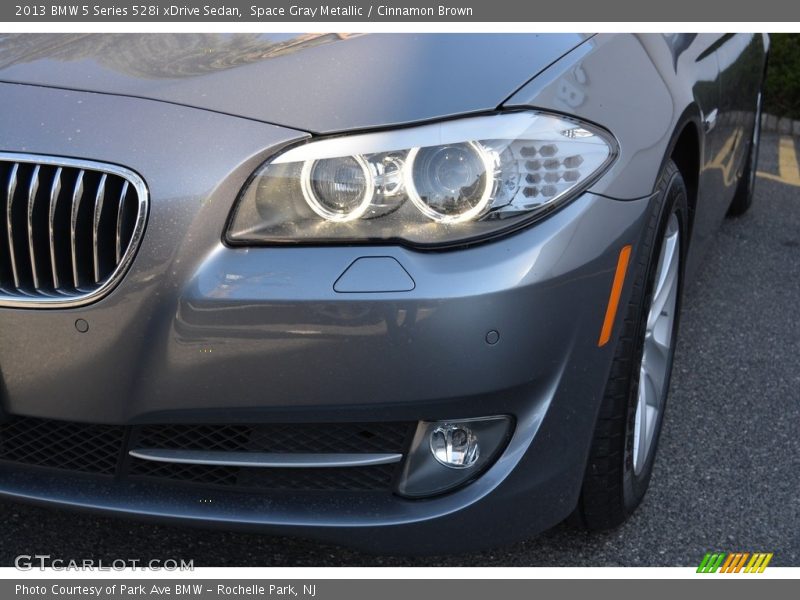 Space Gray Metallic / Cinnamon Brown 2013 BMW 5 Series 528i xDrive Sedan