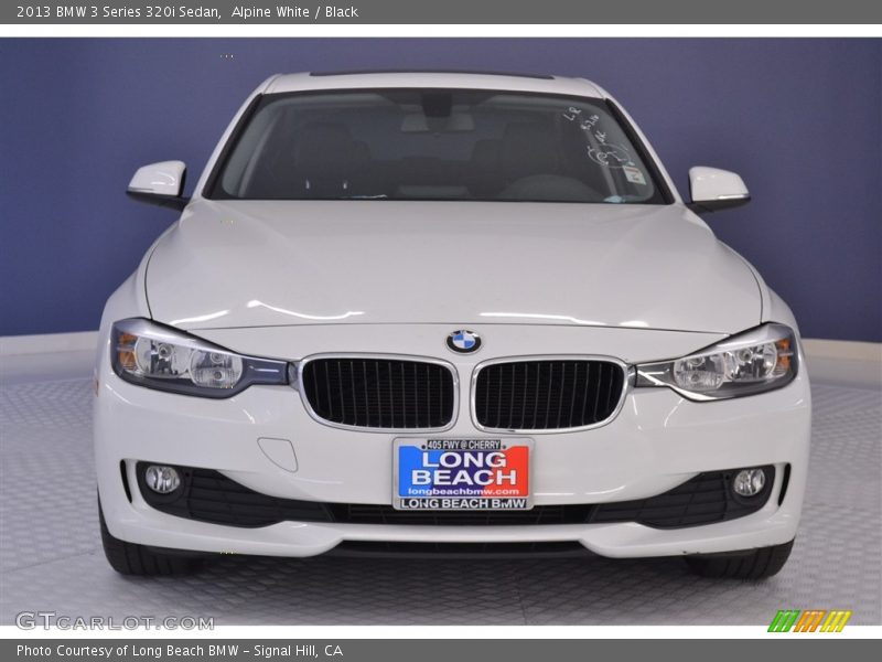 Alpine White / Black 2013 BMW 3 Series 320i Sedan