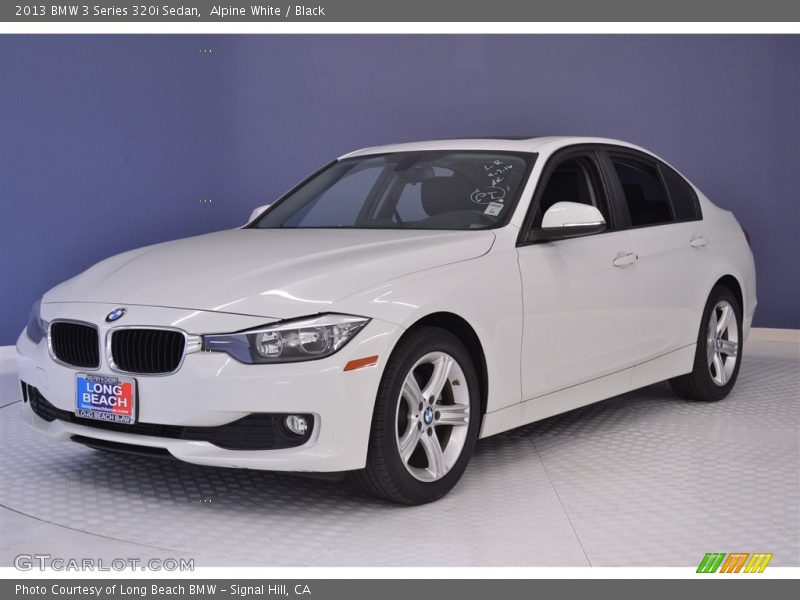 Alpine White / Black 2013 BMW 3 Series 320i Sedan