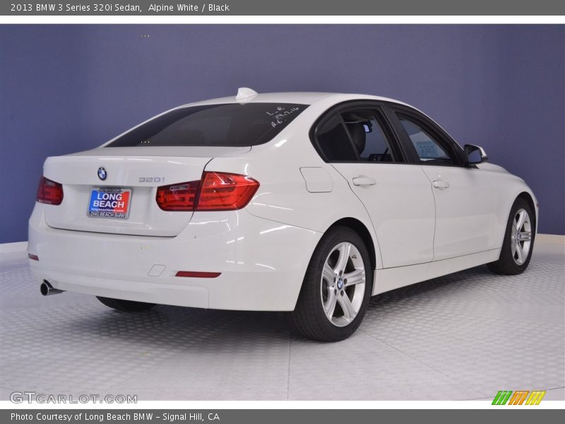 Alpine White / Black 2013 BMW 3 Series 320i Sedan