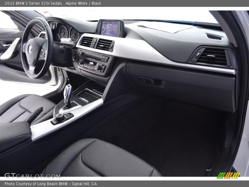 Alpine White / Black 2013 BMW 3 Series 320i Sedan