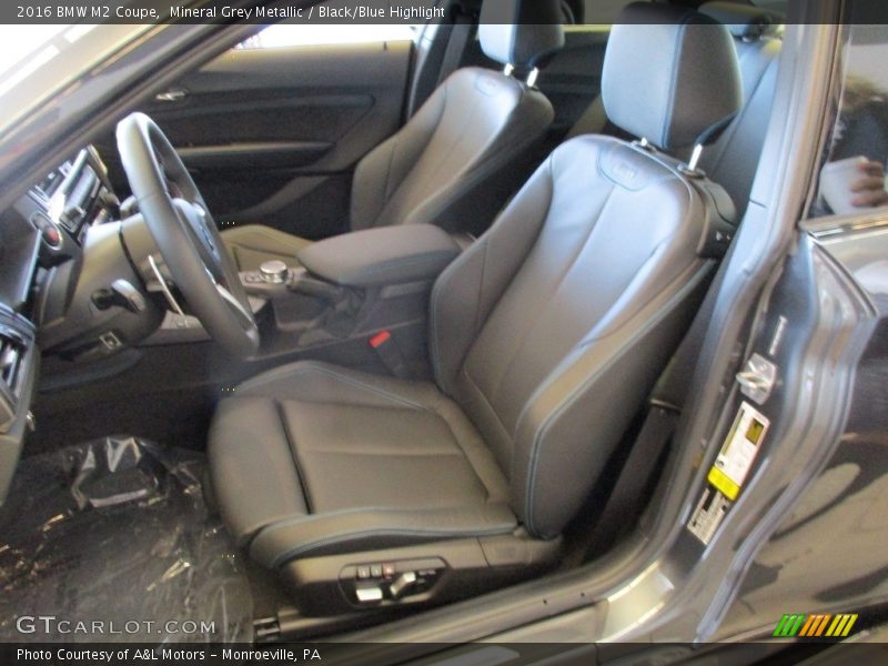 Front Seat of 2016 M2 Coupe