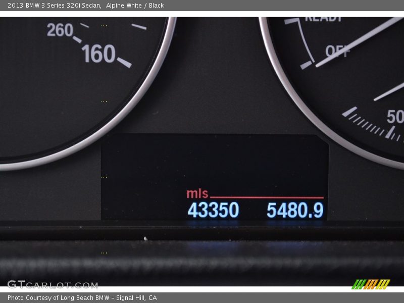 Alpine White / Black 2013 BMW 3 Series 320i Sedan