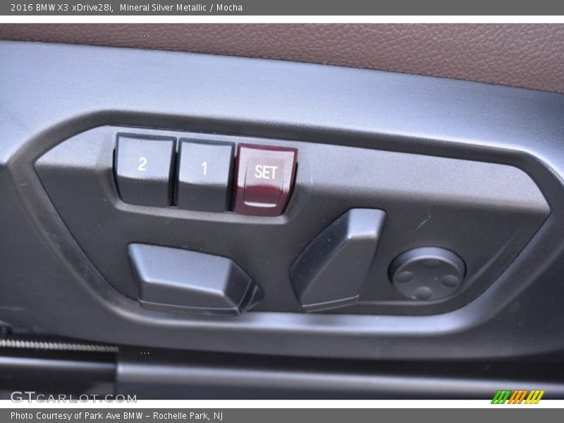 Mineral Silver Metallic / Mocha 2016 BMW X3 xDrive28i