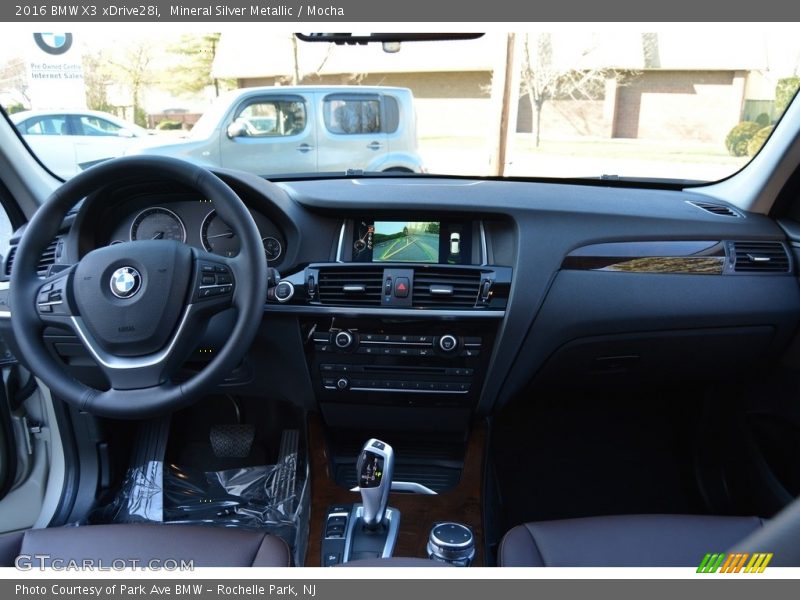 Mineral Silver Metallic / Mocha 2016 BMW X3 xDrive28i