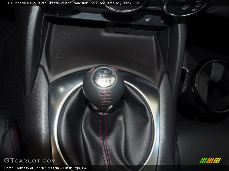  2016 MX-5 Miata Grand Touring Roadster 6 Speed Manual Shifter