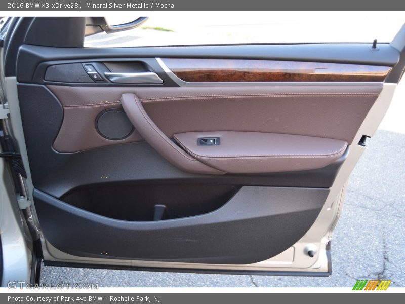 Mineral Silver Metallic / Mocha 2016 BMW X3 xDrive28i