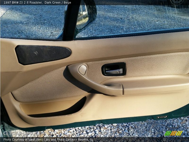 Dark Green / Beige 1997 BMW Z3 2.8 Roadster