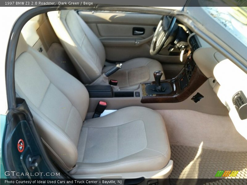 Dark Green / Beige 1997 BMW Z3 2.8 Roadster