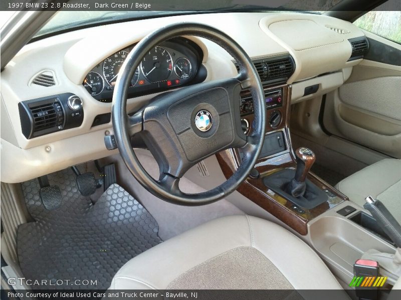 Beige Interior - 1997 Z3 2.8 Roadster 