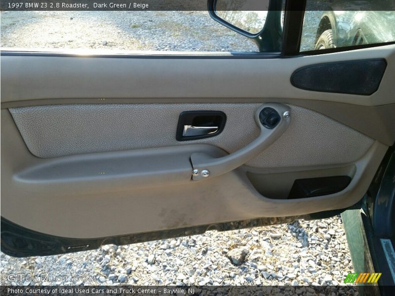 Dark Green / Beige 1997 BMW Z3 2.8 Roadster