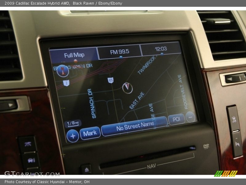 Black Raven / Ebony/Ebony 2009 Cadillac Escalade Hybrid AWD