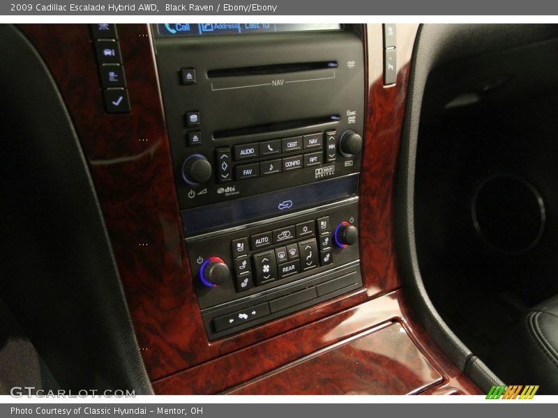 Black Raven / Ebony/Ebony 2009 Cadillac Escalade Hybrid AWD