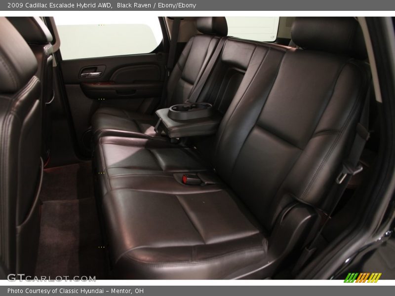 Black Raven / Ebony/Ebony 2009 Cadillac Escalade Hybrid AWD