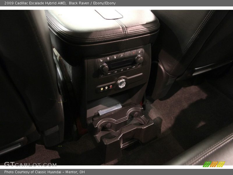 Black Raven / Ebony/Ebony 2009 Cadillac Escalade Hybrid AWD