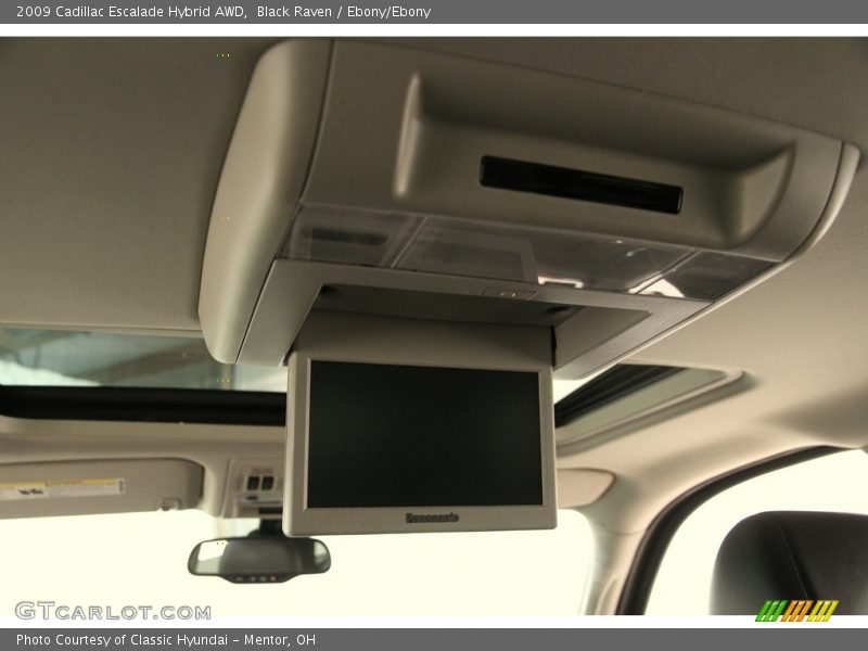 Black Raven / Ebony/Ebony 2009 Cadillac Escalade Hybrid AWD