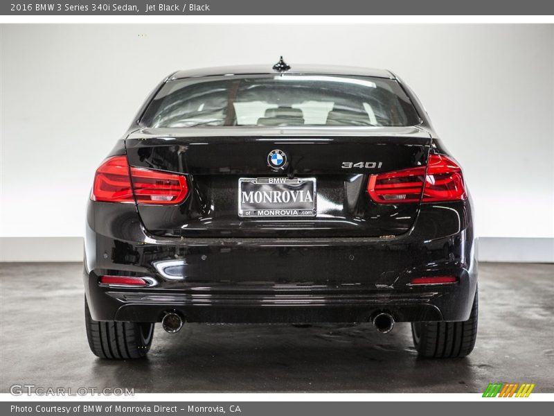 Jet Black / Black 2016 BMW 3 Series 340i Sedan