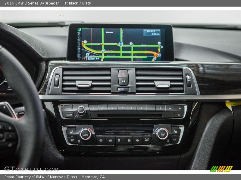 Controls of 2016 3 Series 340i Sedan