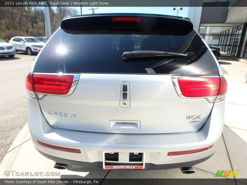 Ingot Silver / Medium Light Stone 2013 Lincoln MKX AWD