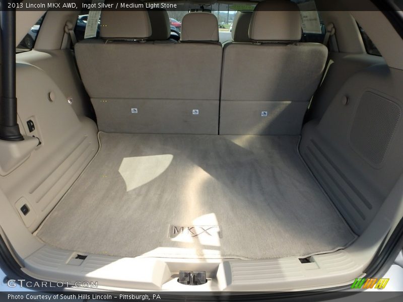Ingot Silver / Medium Light Stone 2013 Lincoln MKX AWD