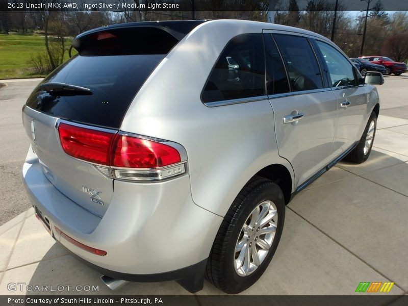 Ingot Silver / Medium Light Stone 2013 Lincoln MKX AWD